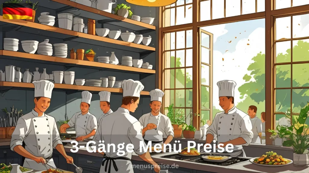 3-Gänge Menü Preise