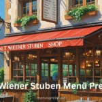 Alt Wiener Stuben Menü Preise