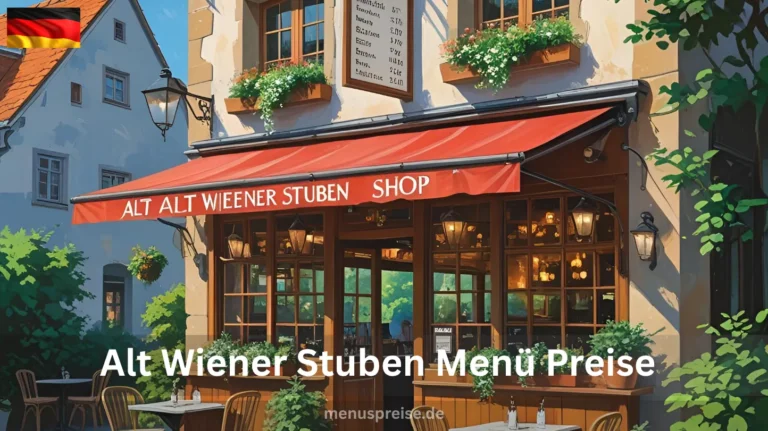 Alt Wiener Stuben Menü Preise