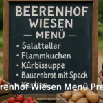 Beerenhof Wiesen Menü Preise