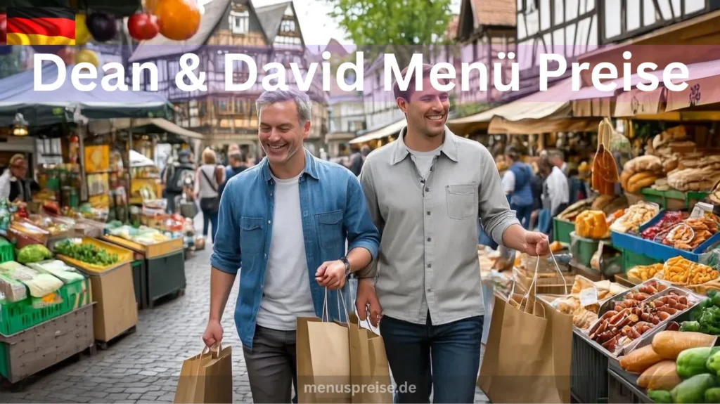 Dean & David Menü Preise