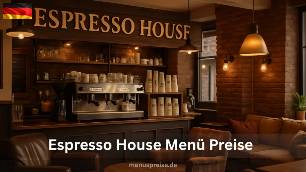 Espresso House Menü Preise