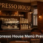 Espresso House Menü Preise