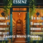 Essenz Menü Preise