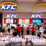 KFC Menü Preise