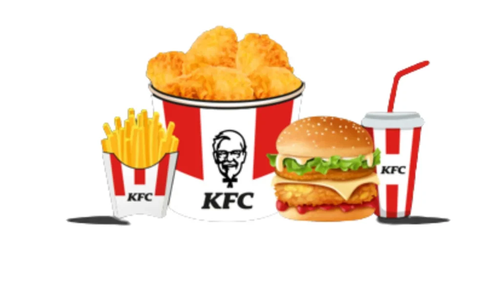 KFC Menü items Buckets