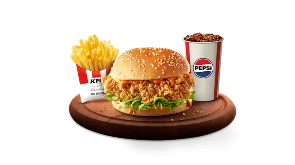 KFC Menü items Burger