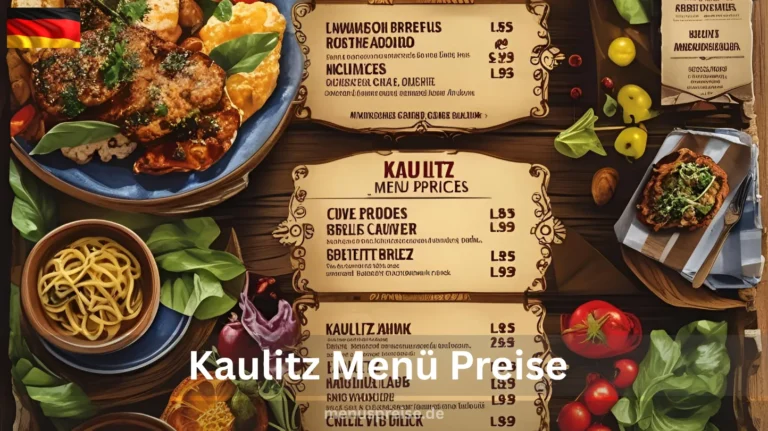 Kaulitz Menü Preise