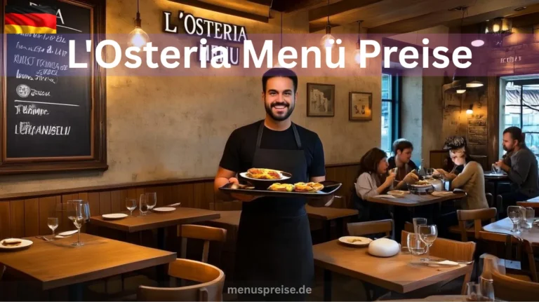 L'Osteria Menü Preise