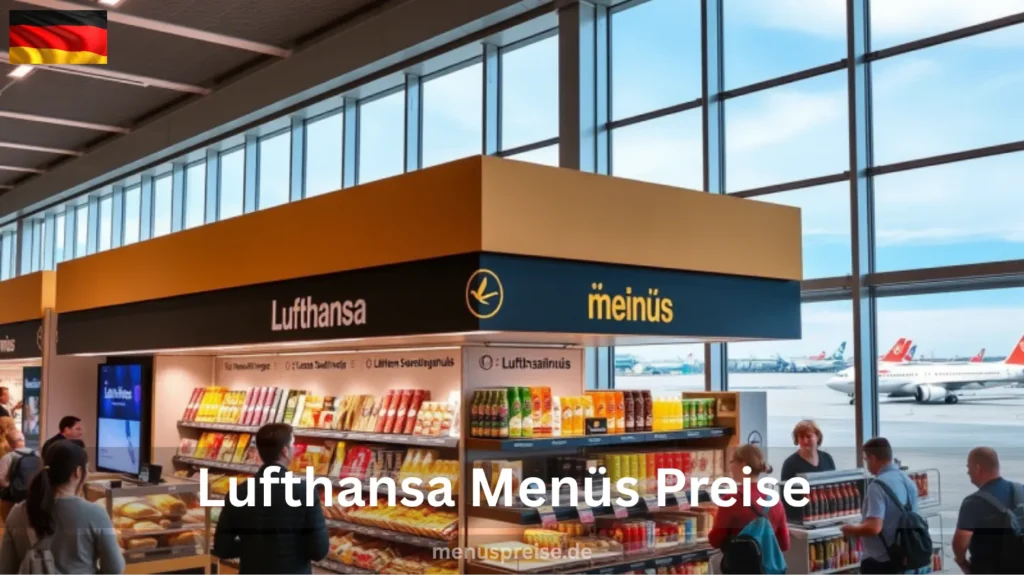 Lufthansa Menüs Preise