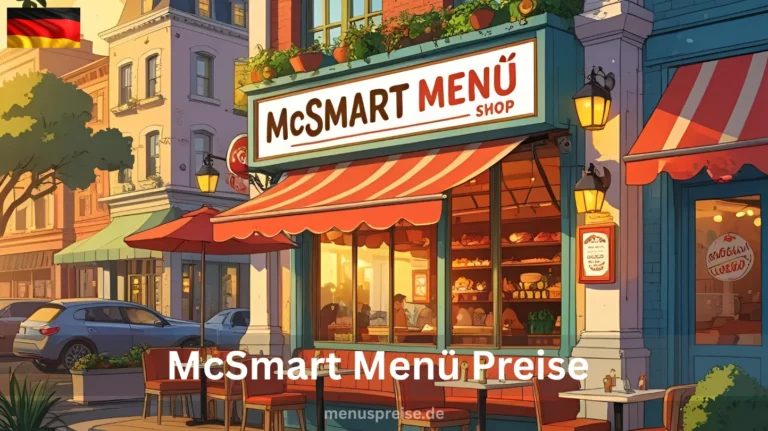 McSmart Menü Preise