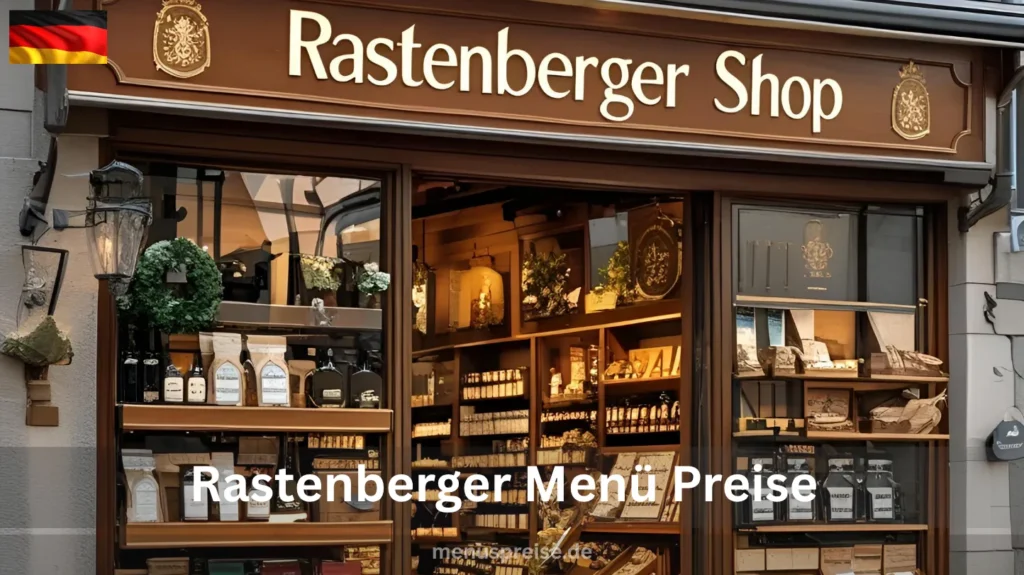 Rastenberger Menü Preise