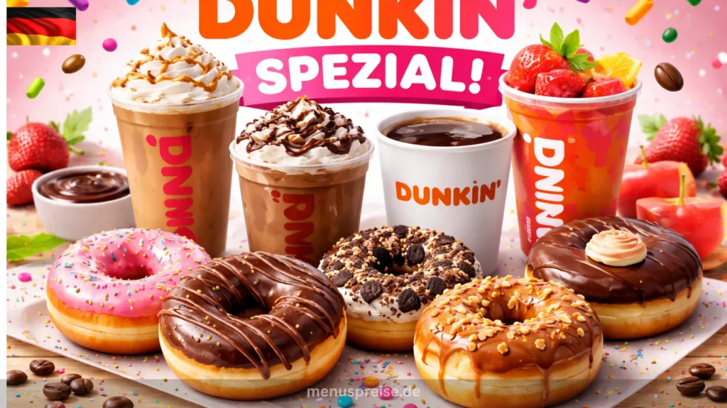 Dunkin Donuts Spezial Menü Preise
