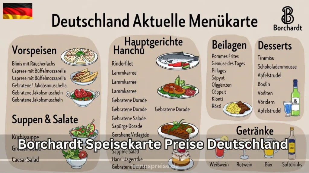 Borchardt Menü Preise